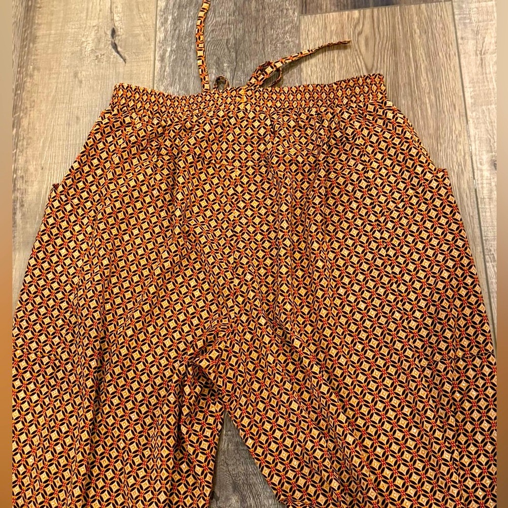 Geometric Patterned Harem Pants - image 6